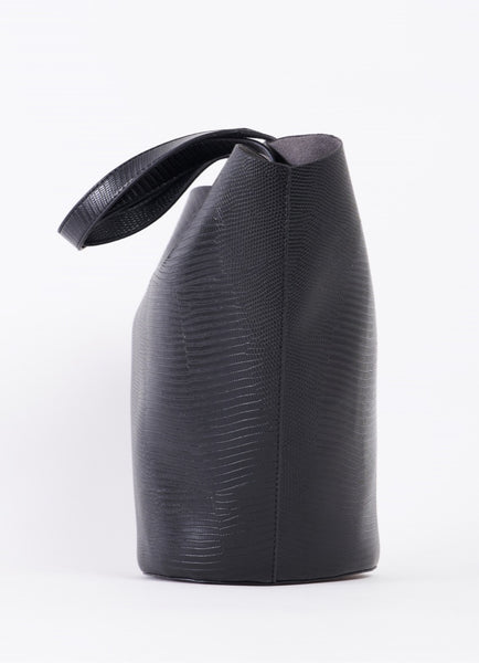 Textured Trapezoid Bag