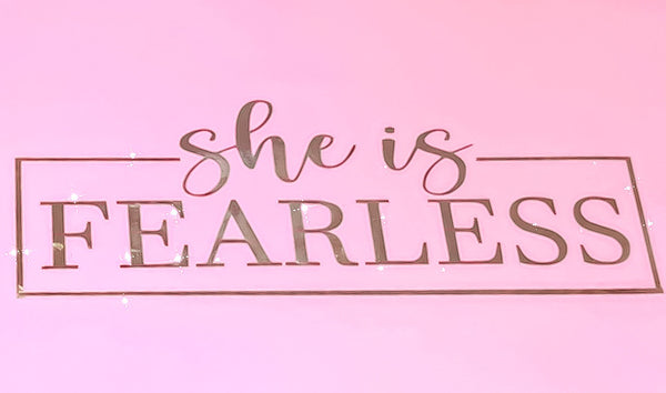 She is Fearless | Notebook
