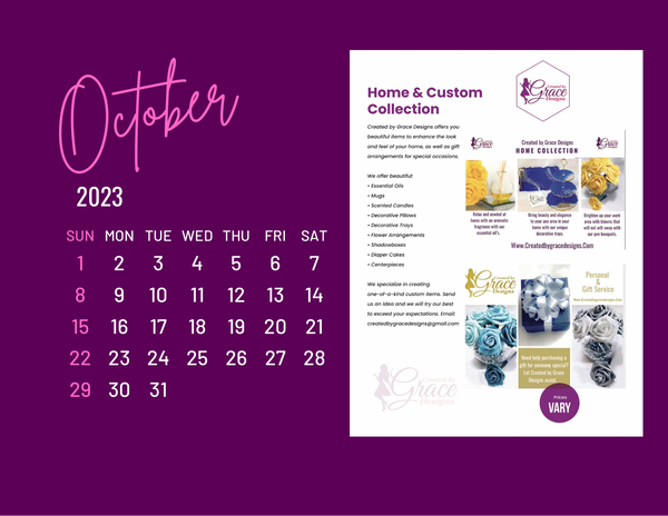 Product Catalogue | Calendar