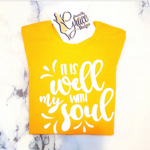 It Is Well With My Soul - Tee
